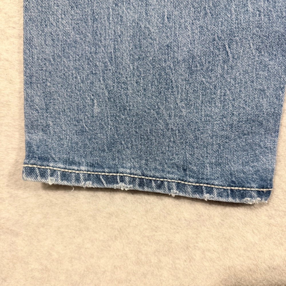 BKE Tyler Jeans Mens 34x34 Light Wash Straight Leg Stretch Blue - Picture 11 of 12